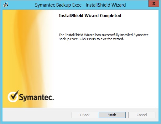 symantec backup exec 2016 server